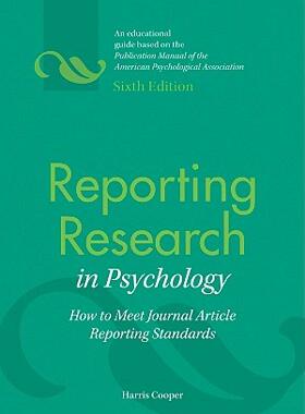 【预售】Reporting Research in Psychology: How to Meet