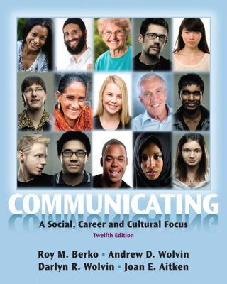 【预售】Communicating: A Social, Career, and Cultural Focus