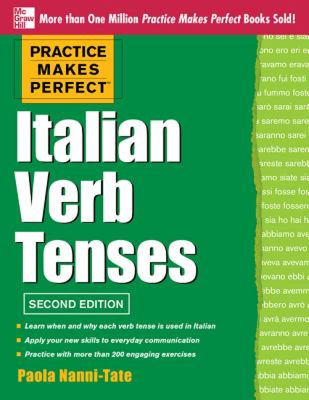 【预售】Practice Makes Perfect Italian Verb Tenses, 2nd-封面