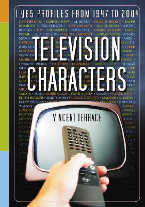 【预售】Television Characters: 1,485 Profiles, 1947-2004