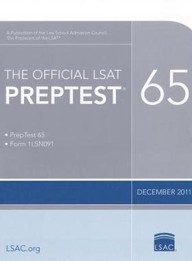 【预售】The Official LSAT Preptest 65