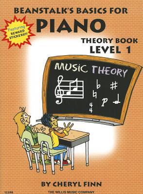 【预售】Beanstalk's Basics for Piano Theory Book, Level 1