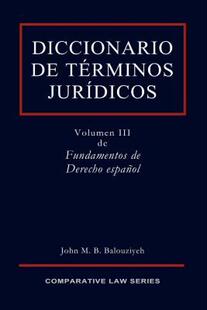 【预售】Diccionario de T Rminos Jur Dicos