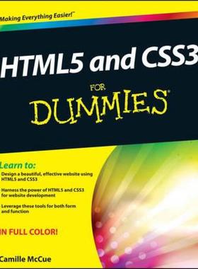 【预售】Html5 and Css3 for Dummies