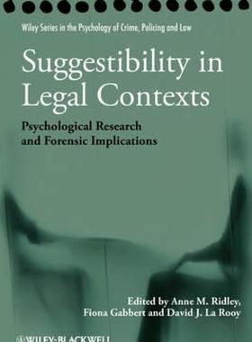 【预售】Suggestibility in Legal Contexts: Psychological