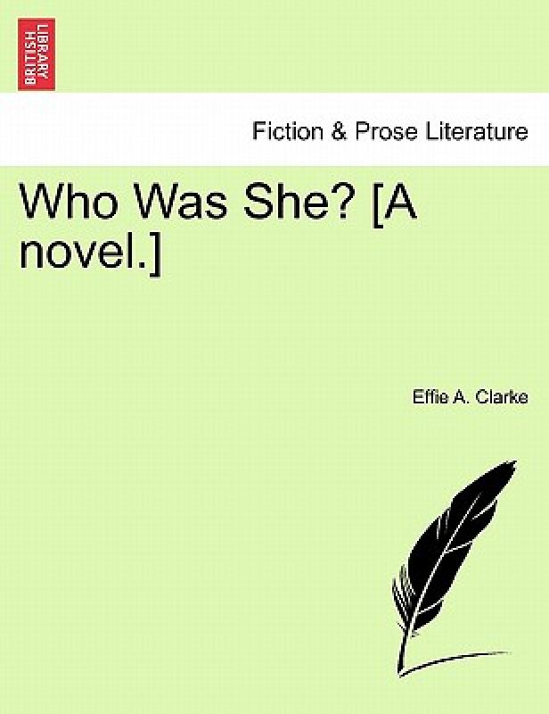 【预售】Who Was She? [A Novel.]