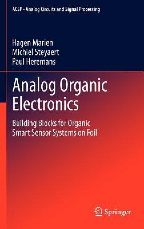 【预售】Analog Organic Electronics: Building Blocks for-封面