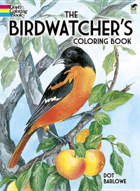 【预售】The Birdwatcher's Coloring Book