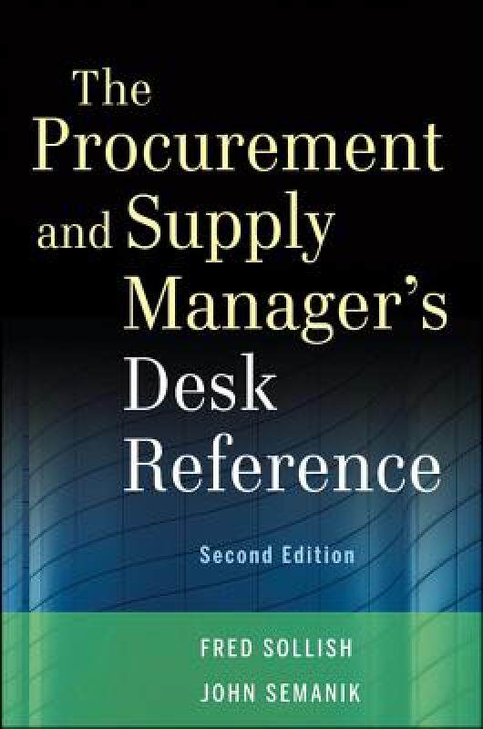 【预售】The Procurement and Supply Manager's Desk Reference