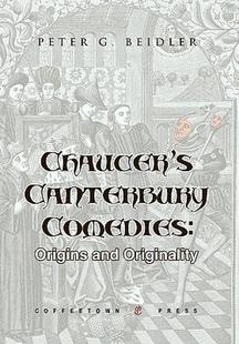 Chaucer Canterbury Comedies and Origins 预售
