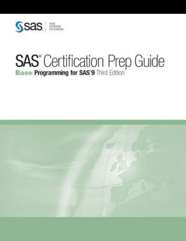 【预售】SAS Certification Prep Guide: Base Programming for
