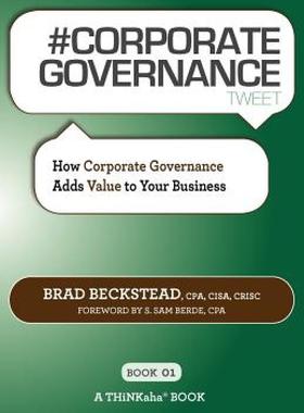 【预售】# Corporate Governance Tweet Book01: How Corporate