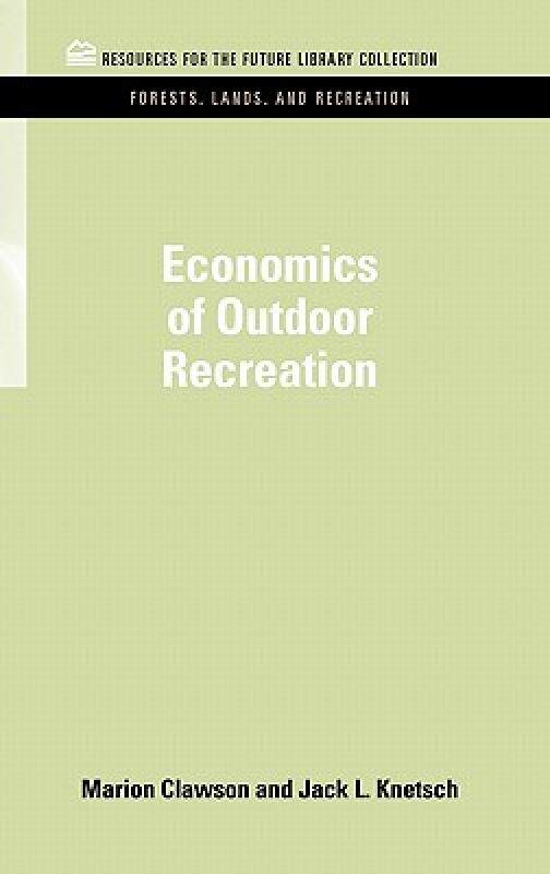 【预售】Economics of Outdoor Recreation
