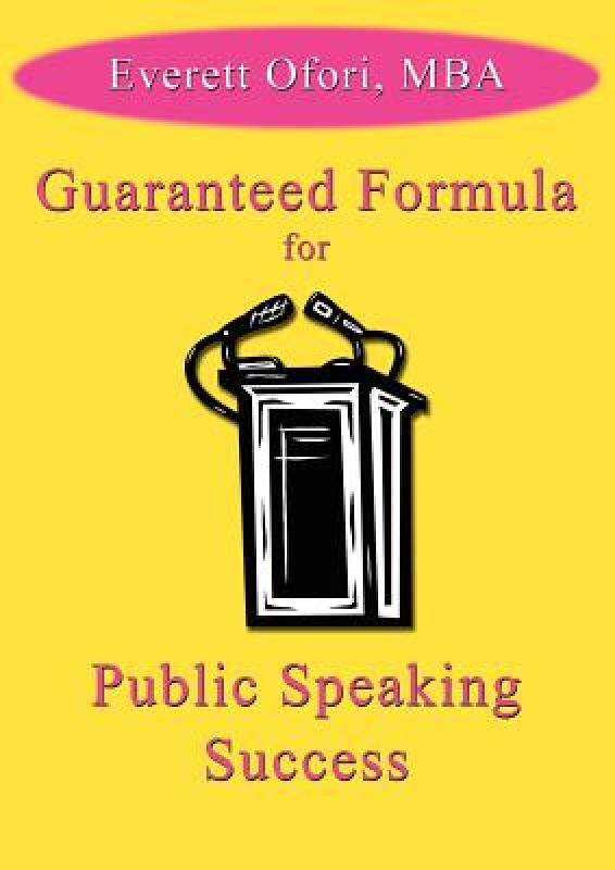 【预售】guaranteed formula for public speaking success