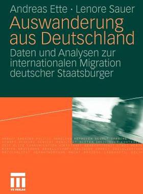 【预售】Auswanderung Aus Deutschland: Daten Und Analysen Zur
