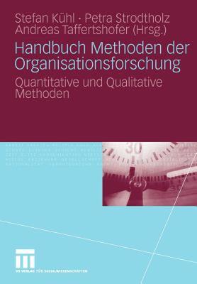 【预售】Handbuch Methoden Der Organisationsforschung: