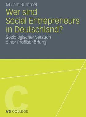 【预售】Wer Sind Social Entrepreneurs in Deutschland?: