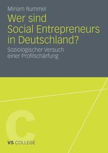 【预售】Wer Sind Social Entrepreneurs in Deutschland?: