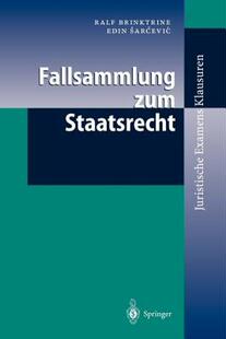 【预售】Fallsammlung Zum Staatsrecht