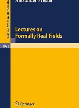 【预售】Lectures on Formally Real Fields