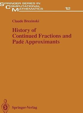 【预售】History of Continued Fractions and Pade