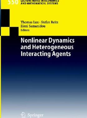 【预售】Nonlinear Dynamics and Heterogeneous Interacting