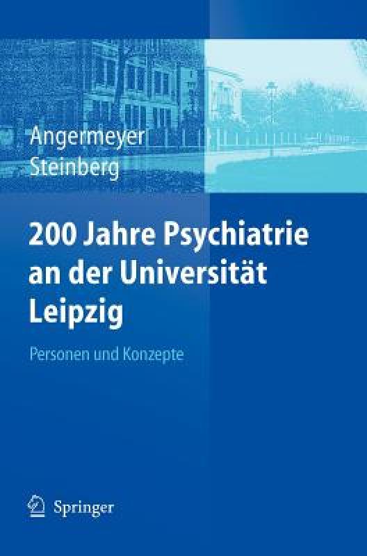 【预售】200 Jahre Psychiatrie an der Universit T Leipzig:-封面