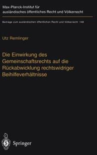 【预售】Die Einwirkung Des Gemeinschaftsrechts Auf Die