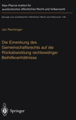 【预售】Die Einwirkung Des Gemeinschaftsrechts Auf Die