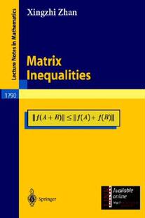 【预售】Matrix Inequalities