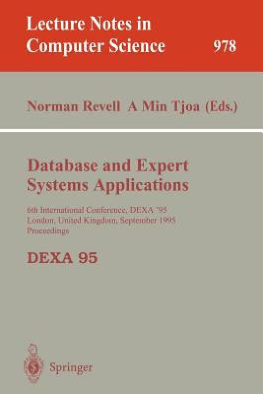 【预售】Database and Expert Systems Applications: 6th