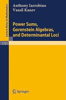 【预售】Power Sums, Gorenstein Algebras, and Determinantal