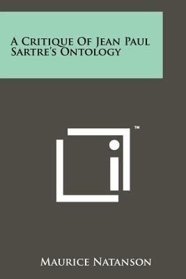【预售】A Critique of Jean Paul Sartre's Ontology
