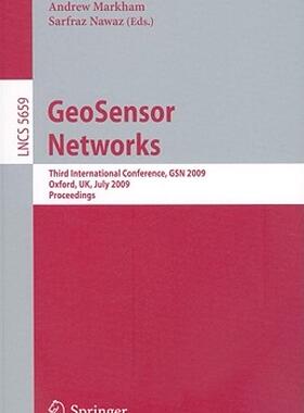 【预售】GeoSensor Networks