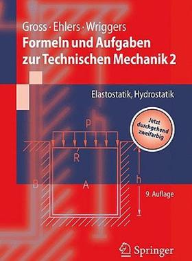【预售】Formeln Und Aufgaben Zur Technischen Mechanik 2: