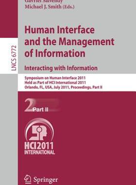 【预售】Human Interface and the Management of Information: