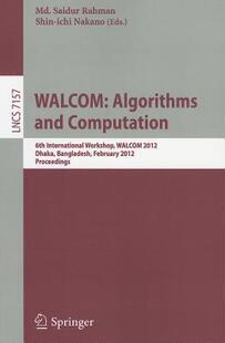 Algorithm WALCOM and Computation International 6th 预售