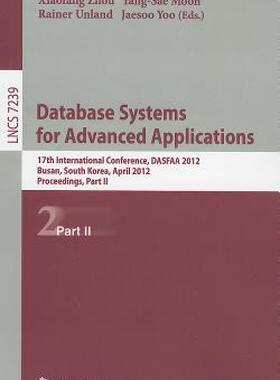 【预售】Database Systems for Advanced Applications: 17th