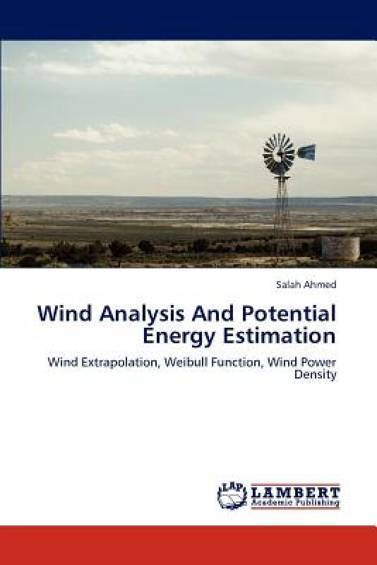 potentialenergy,renewableenergy 【预售】wind analysis and potential energy estimation