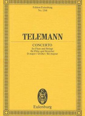 【预售】Telemann: Concerto: For Flute and Strings