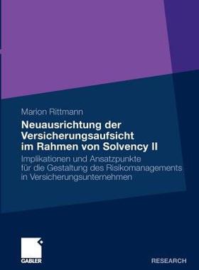 【预售】Neuausrichtung Der Versicherungsaufsicht Im Rahmen