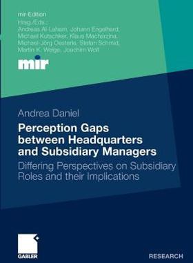 【预售】Perception Gaps Between Headquarters and Subsidiary