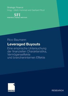 【预售】Leveraged Buyouts: Eine Empirische Untersuchung Der