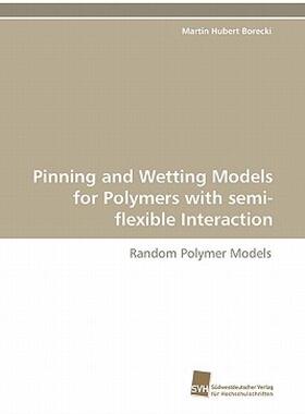 【预售】Pinning and Wetting Models for Polymers with