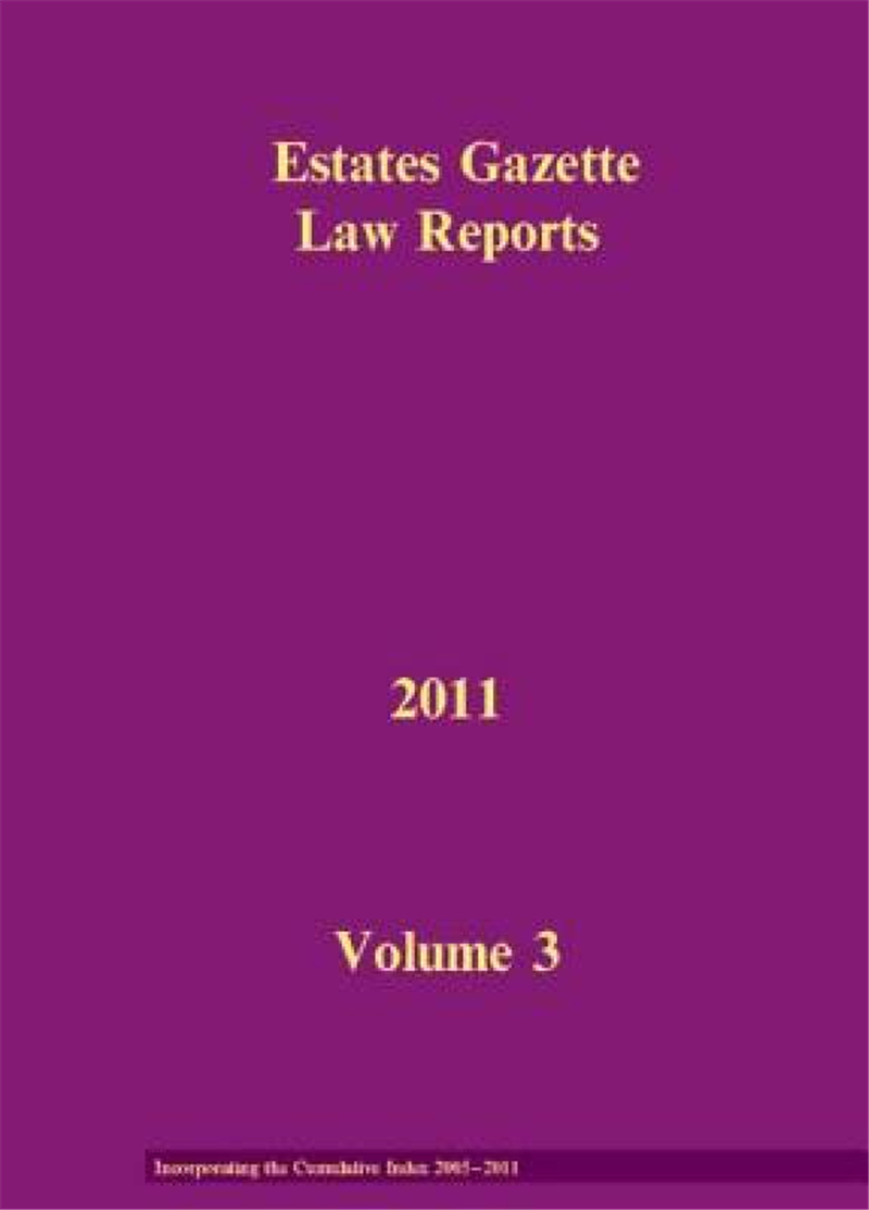 【预售】Eglr 2011 Volume 3 and Cumulative Index