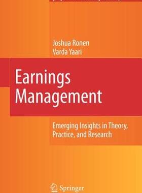 【预售】Earnings Management: Emerging Insights in Theory