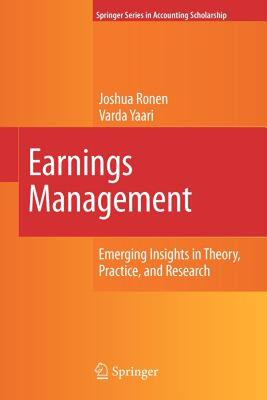 【预售】Earnings Management: Emerging Insights in Theory