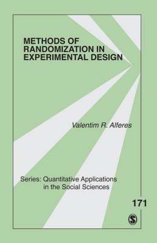 【预售】Methods of Randomization in Experimental Design
