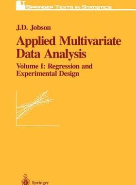 【预售】Applied Multivariate Data Analysis: Regression and