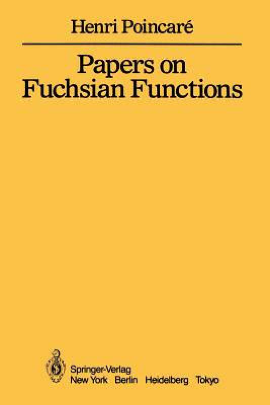 【预售】Papers on Fuchsian Functions